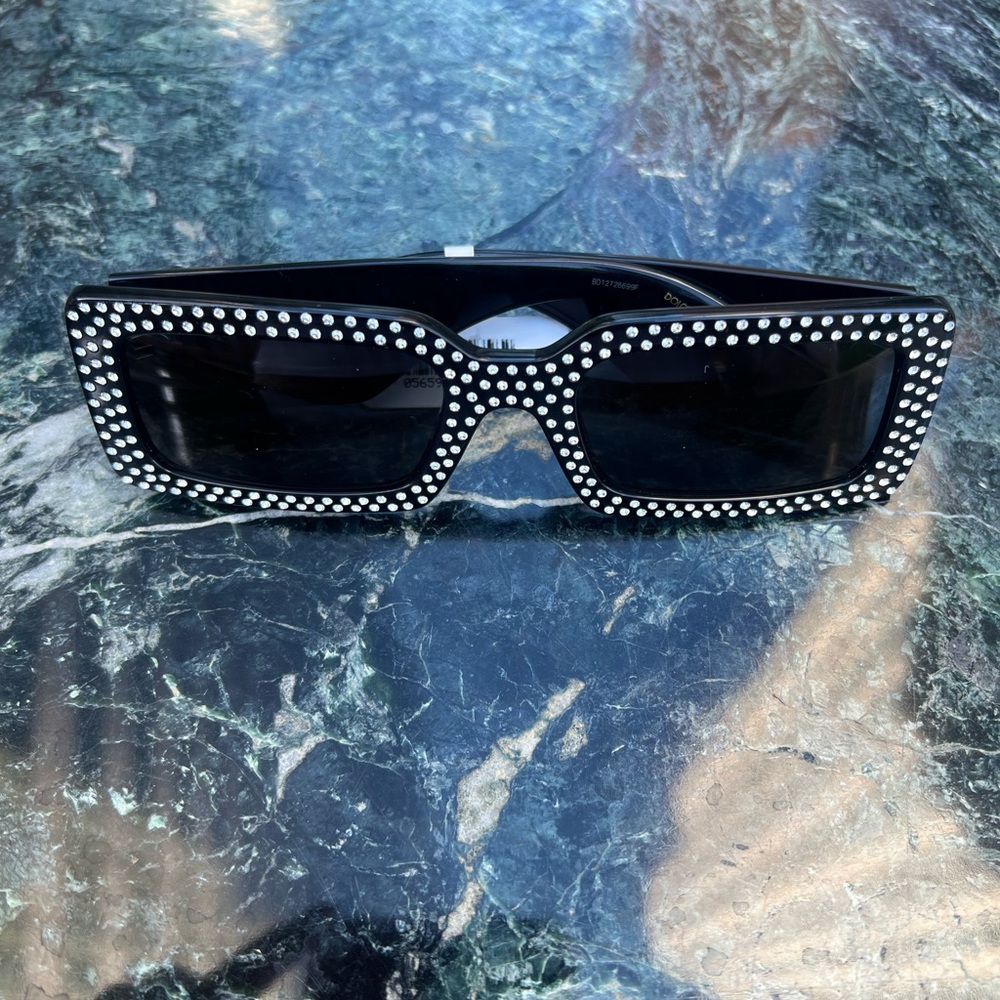 Dolce&Gabbana sunglasses with crystal rhinestones